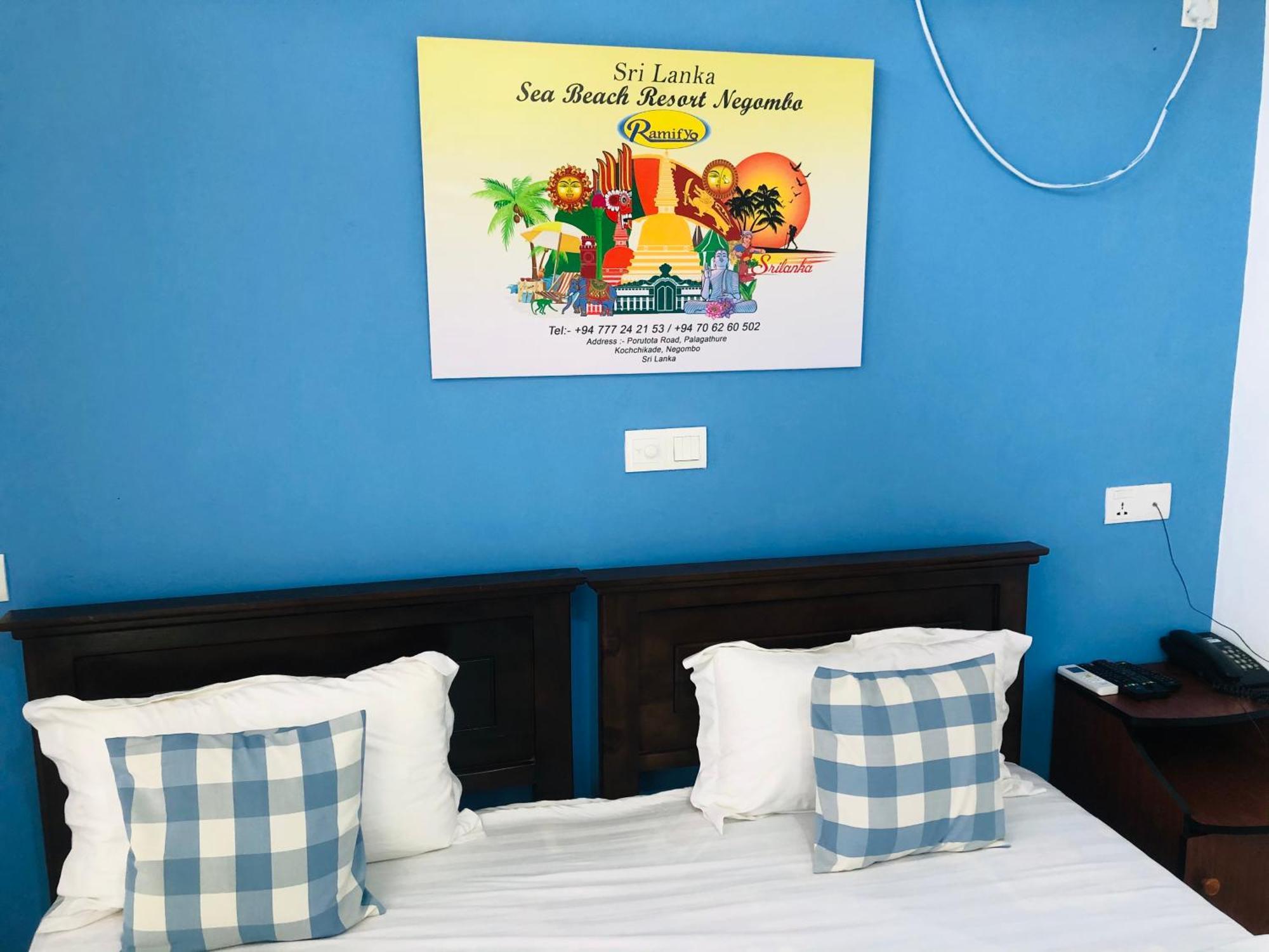 Sea Beach Resort Negombo Exterior foto